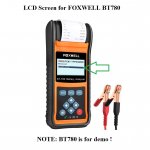 LCD Screen Display Replacement for FOXWELL BT780 Battery Tester
